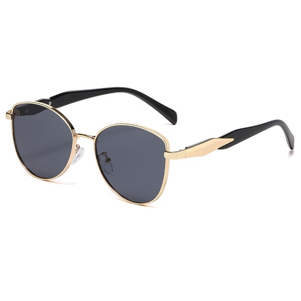 1 Pair Simple Series Casual Patchwork Stainless Steel Unisex Sunglasses 2