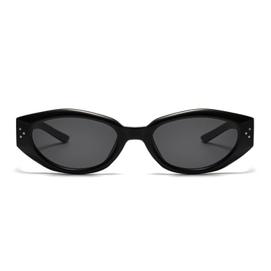1 Stück Simple Series Retro Volltonfarbe Kunststoff Damen Sonnenbrille h5 Bild3