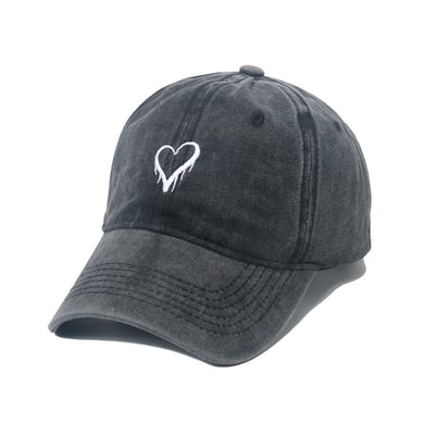 1 Adet Simple Series Simple Heart Pamuklu Kadın Şapkaları h5 Resim4