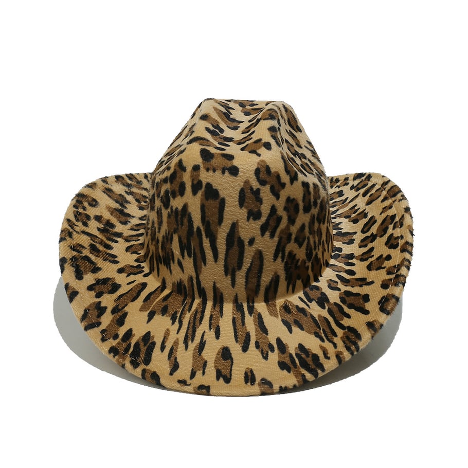 1 Stück Simple Series Punk Animal Print Polyester Damenhüte 