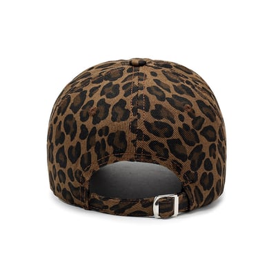 1 Stück Simple Series Retro Leopard Print Baumwolle Damenhüte h5 Bild4