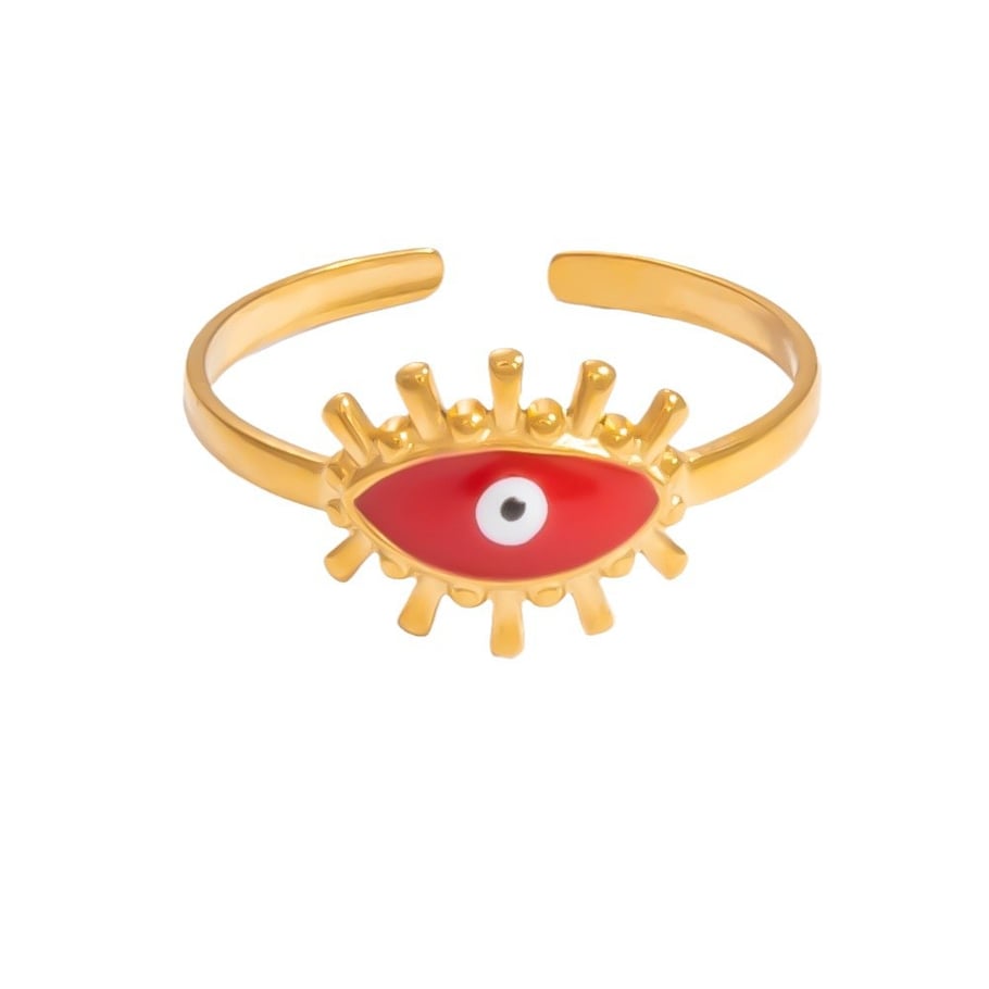 1 Stück Romantische Serie Süßes Tier Edelstahl Gold Farbe Damen Verstellbare Ringe Bild9