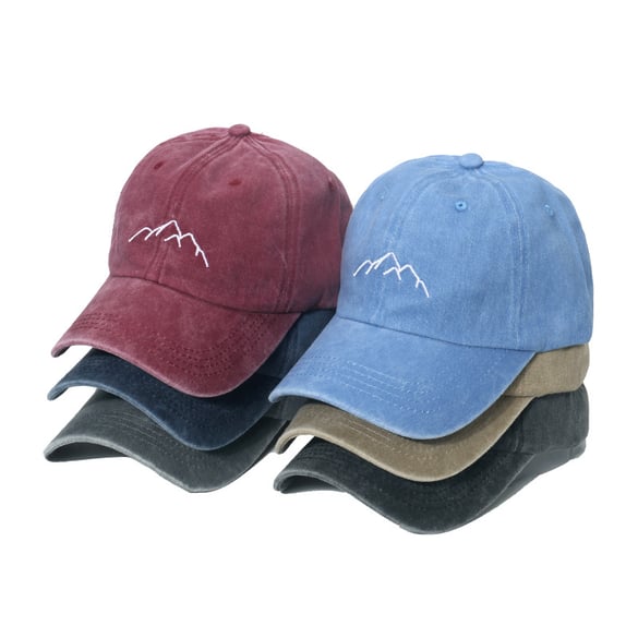 1 Piece Mountain Embroidered Baseball Cap 2