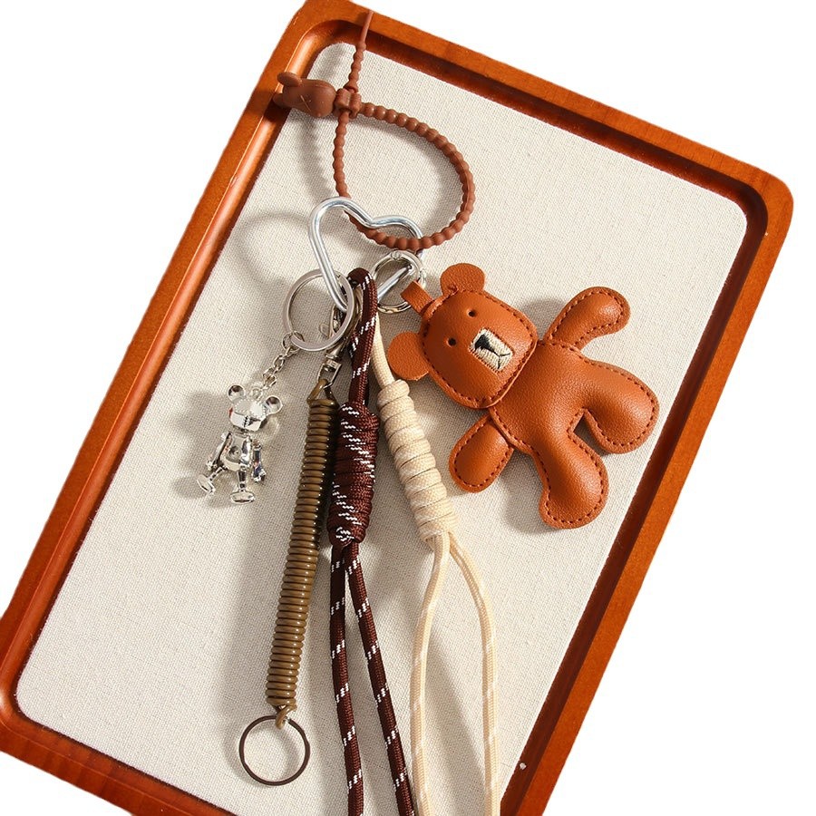 1 Piece Simple Series Daily Animal PU Women's Bag Charms Picture5
