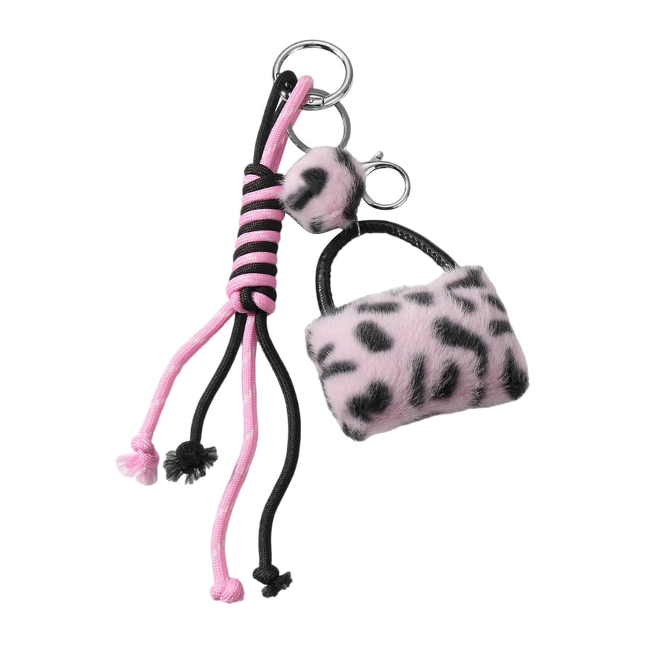 1 Stück Romantische Serie Retro Leopardenmuster Legierung Damen Taschenanhänger Bild7