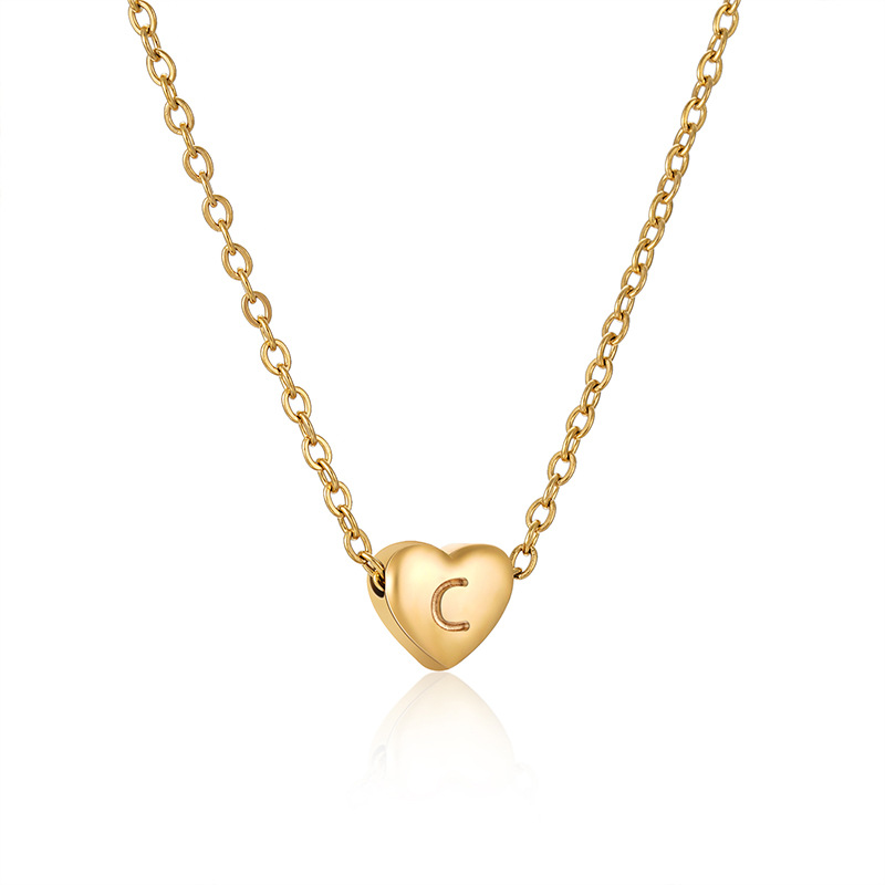 1 Piece Simple Series Daily Letter Women's Pendant Necklaces Picture4