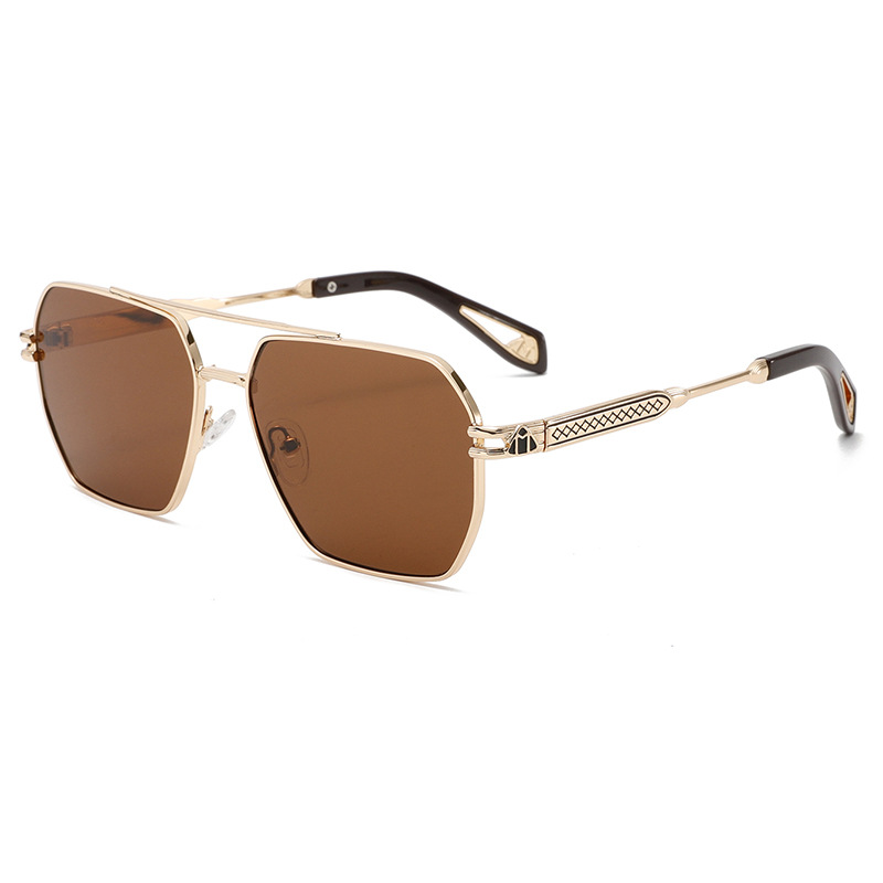 1 pieza de gafas de sol de plástico de color sólido para mujer, serie simple, uso diario Imagen6