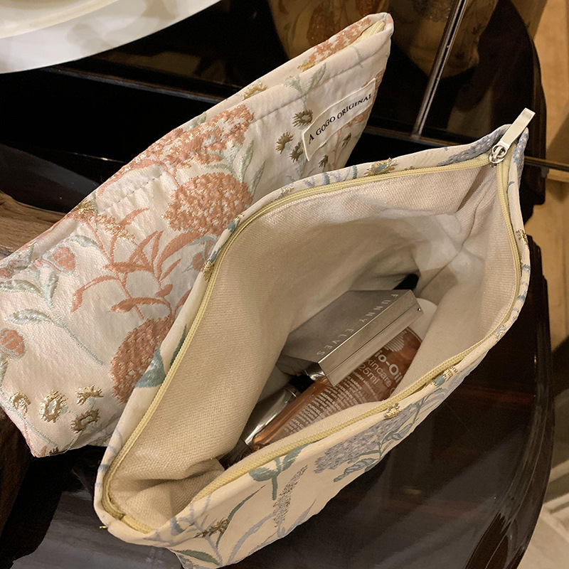 1 Stück Romantische Serie Süße Blume Polyester Damentaschen Bild5