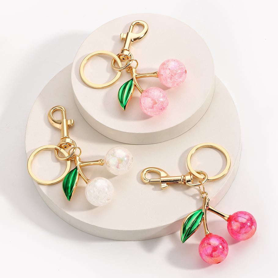 1 Piece Sweet Cherry Women's Bag Charms Picture3