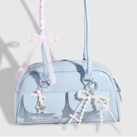 1 Piece Romantic Series Sweet Bow Knot Alloy Women's Bag Charms 2