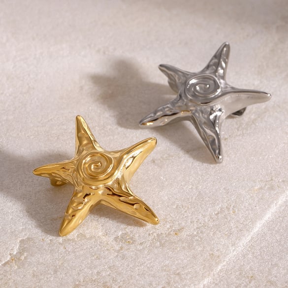 1 Piece Simple Vacation Style Turtle Thread Shape Stainless Steel 18K Gold Plated Women Brooch 2