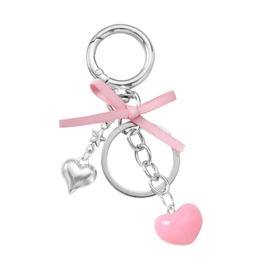 1 Piece Romantic Series Sweet Heart Alloy Women's Bag Charms Picture7