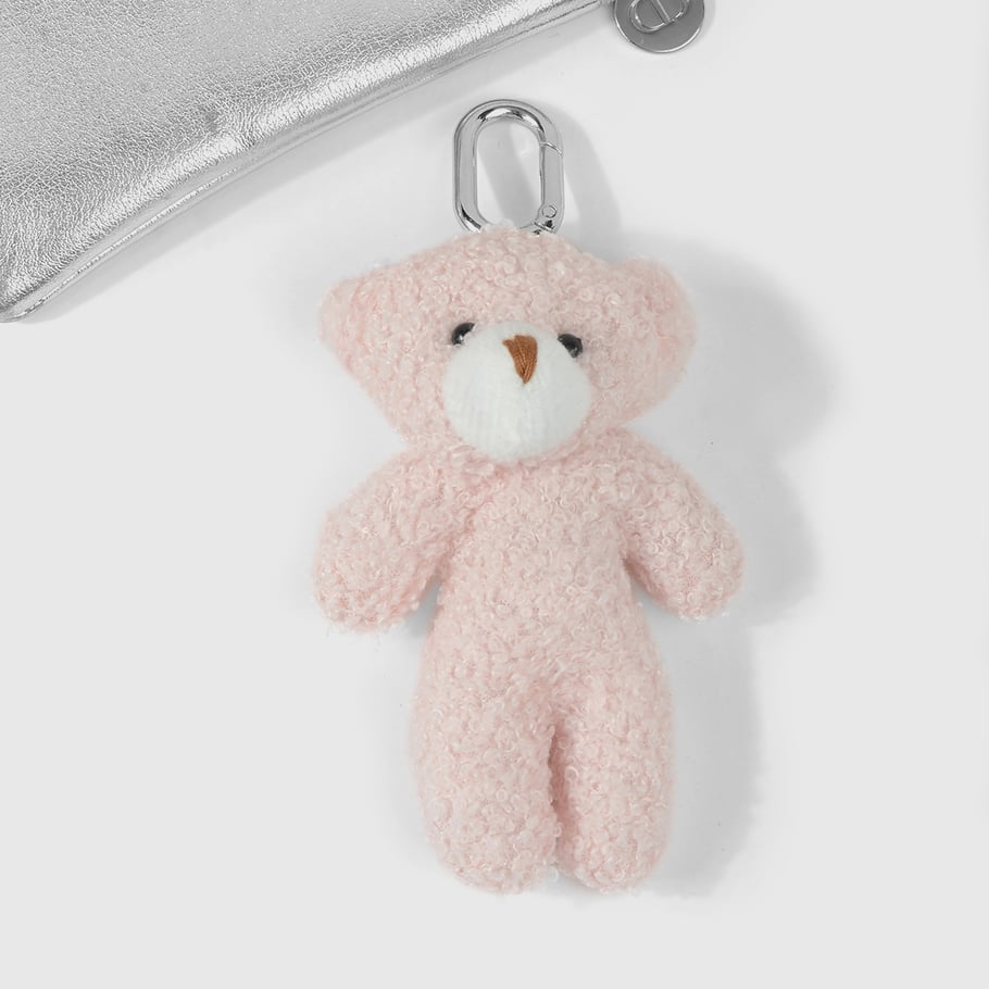 1 Piece Cute Plush Mini Doll Bear Bunny Bag Charms Picture6