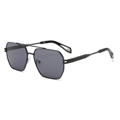 1 Pair of Retro Square - frame Metal Women's Sunglasses h5 Picture5