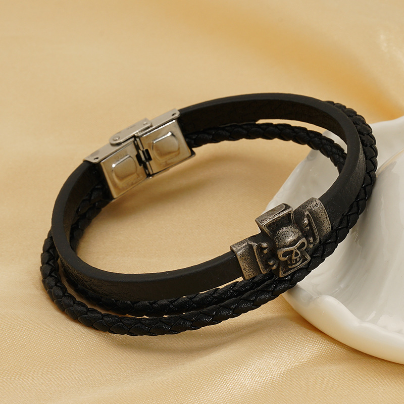 1 Pair Fashionable Retro Style Men's Bracelet h5Picture4