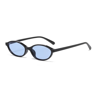 1 Piece Simple Series Casual Solid Color Plastic Women's Sunglasses h5 Picture5