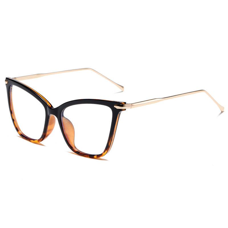 1 Pair Of Retro And Casual Cat-Eye Metal Anti-Blue Light  for Women's Glasses Picture6