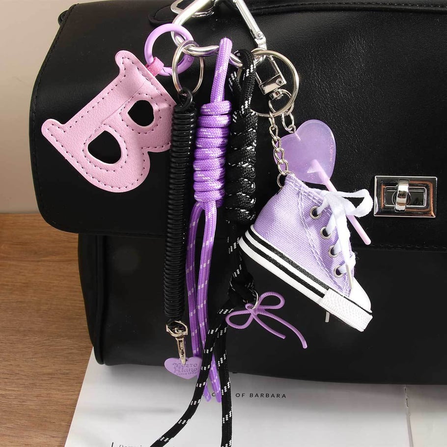 1 Piece Sport Style Mini Sneaker Women's Bag Charms Picture3