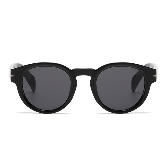 1 Piece Simple Series Retro Solid Color Plastic Women's Sunglasses