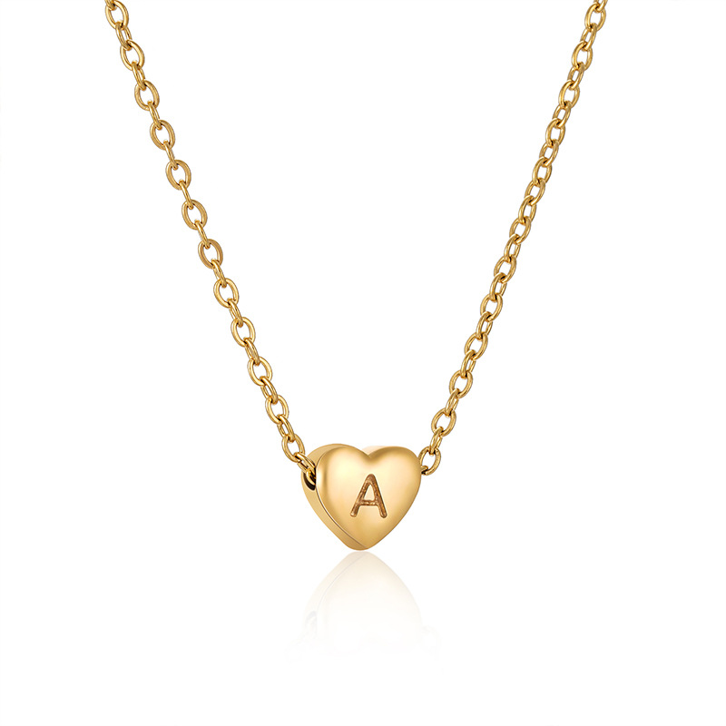 1 Piece Simple Series Daily Letter Women's Pendant Necklaces Picture2