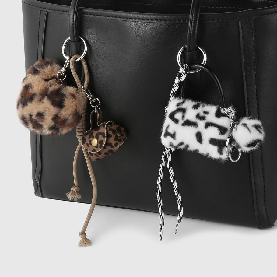 1 Piece Simple Series Retro Leopard Print Alloy Women's Bag Charms Picture3