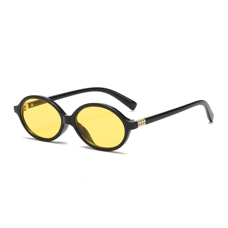 1 Piece Simple Series Retro Solid Color Plastic Women's Sunglasses Picture7