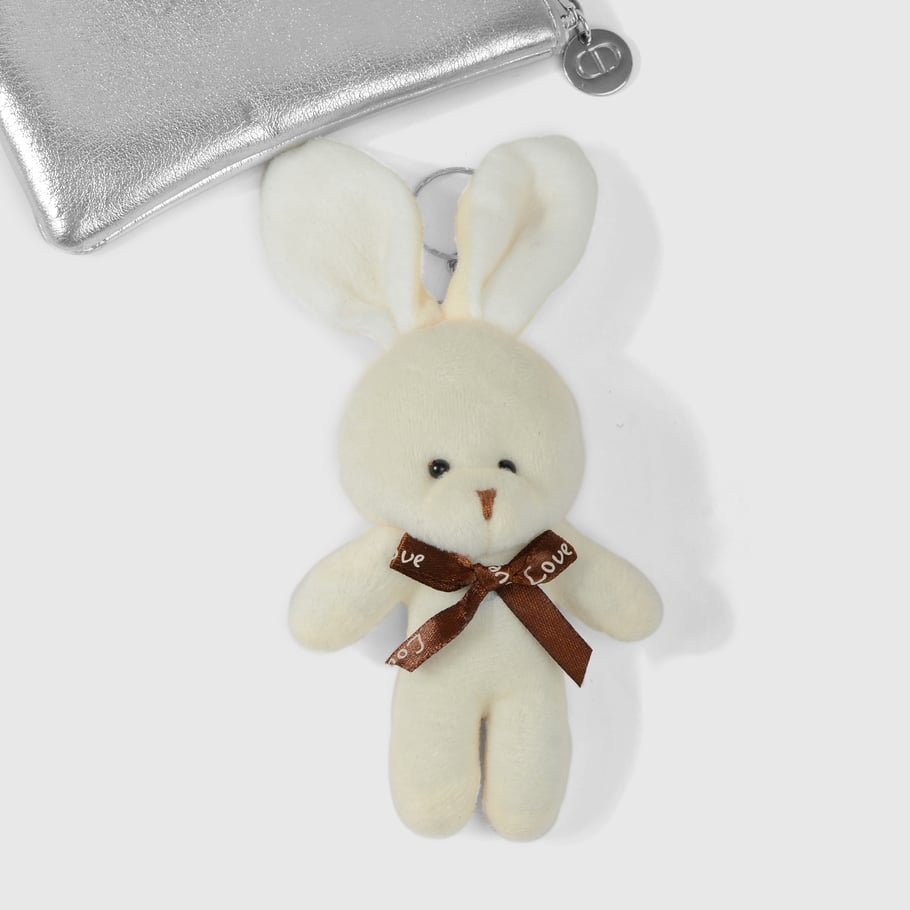 1 Piece Cute Plush Mini Doll Bear Bunny Bag Charms Picture9