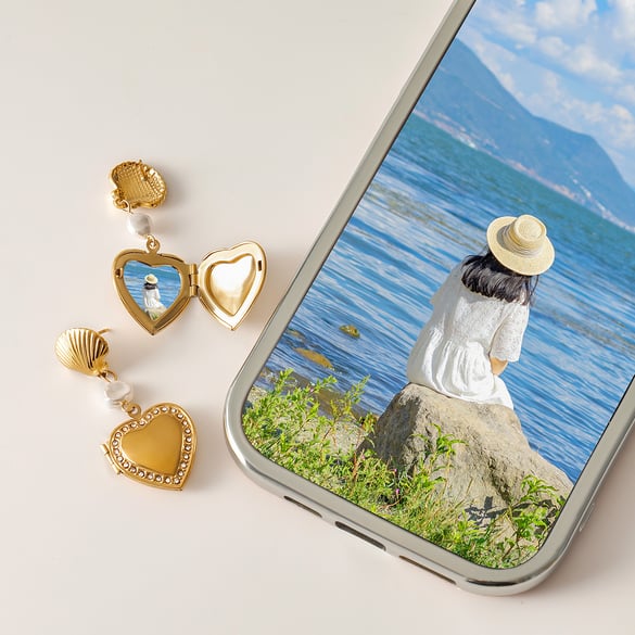 1 Pair Luxurious Series Retro Seashell Stainless Steel Gold Color Women's DIY Drop Earrings 2