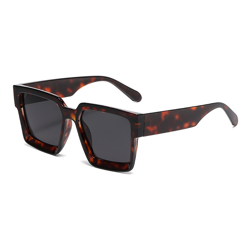 1 Stück Simple Series Casual Leopard Print Kunststoff Damen Sonnenbrille Bild9