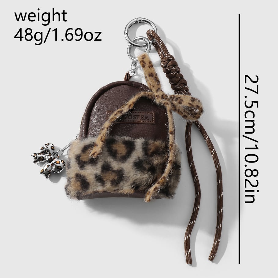 1 Stück Simple Series Retro Tier Legierung Damen Taschenanhänger Bild9