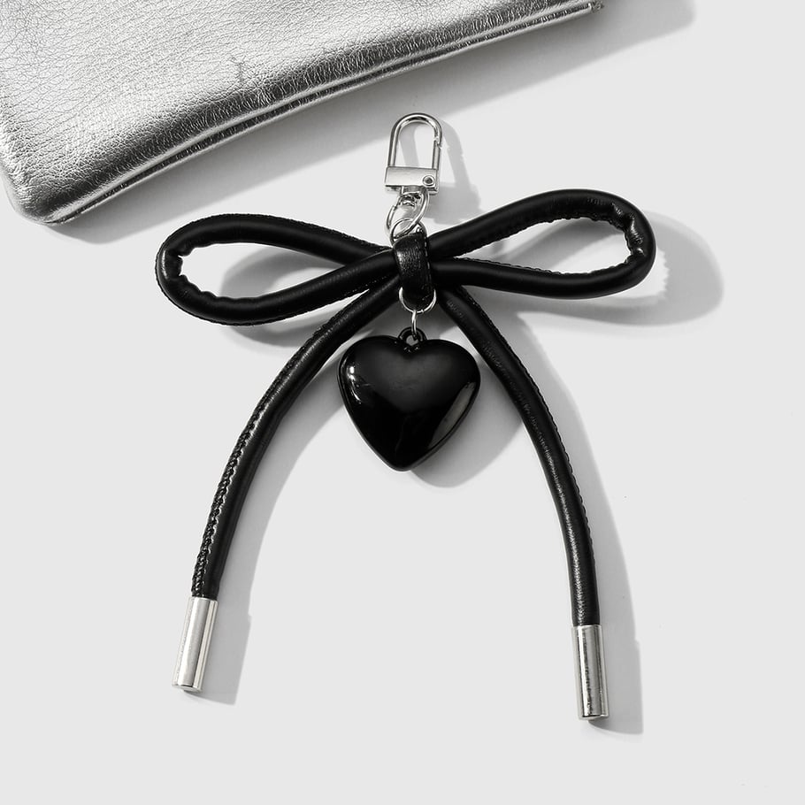 1 Piece Simple Leather Bow Knot Women's Bag Charms Picture5
