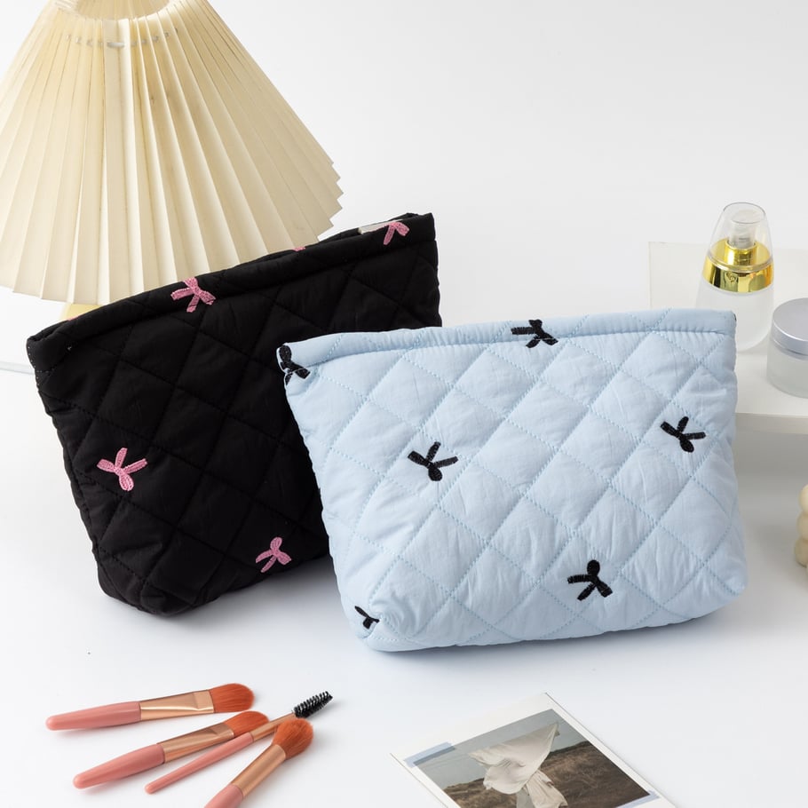 1 Paar Simple Series Süße Schleife Knoten Polyester Damen Taschen Bild4