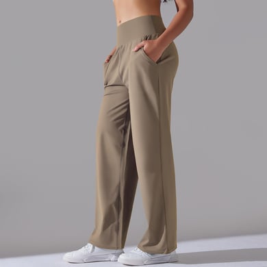 1 Piece High Waisted Comfortable and Super Elastic  Women's Sports  Casual Pants h5 Picture5