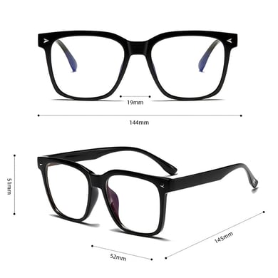 1 Pair Sports-style Gray-Frame Anti-Blue Light  for Women 's Glasses h5 Picture9