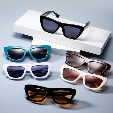 1 Pair of Stylish Retro Cat  Eye Shaped Women's Sunglasses h5 Picture7