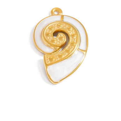 1 pieza de colgante de tortuga de vacaciones de acero inoxidable color dorado para mujer de la serie romántica h5 Imagen6