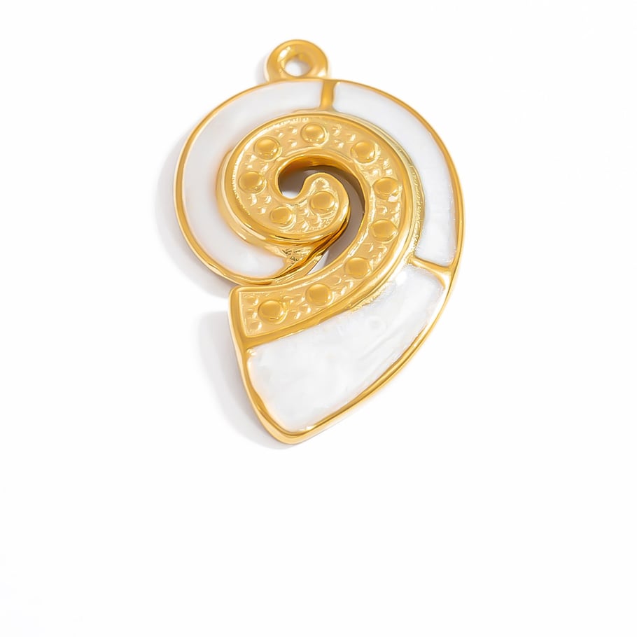 1 pieza de colgante de tortuga de vacaciones de acero inoxidable color dorado para mujer de la serie romántica Imagen6