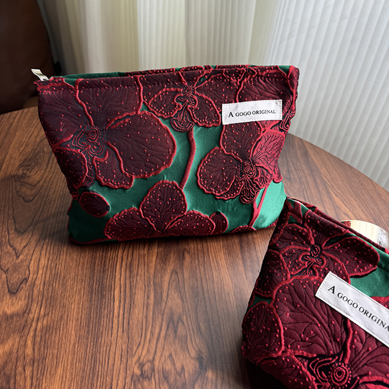 1 Piece Luxurious Series Retro Flower Polyester Women's Bags Picture4