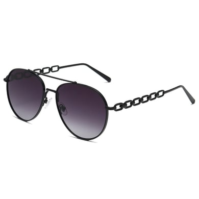 1 Paar Damen-Sonnenbrillen der Simple Series mit süßer, einfarbiger Legierung h5 Bild4