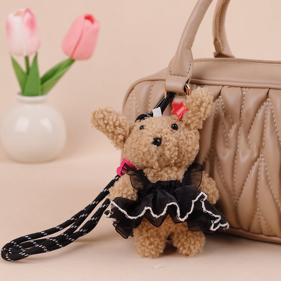1 Piece Cute Dogs Wearring Sweater Women's Bag Charms Picture9