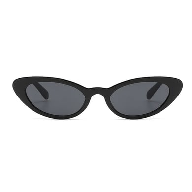 1 pezzo semplice serie giornaliera tinta unita occhiali da sole da donna in plastica h5 Immagine5
