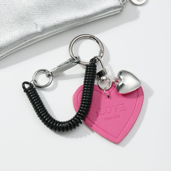 1 stuk romantische serie Sweet Heart Alloy damestasbedels 2