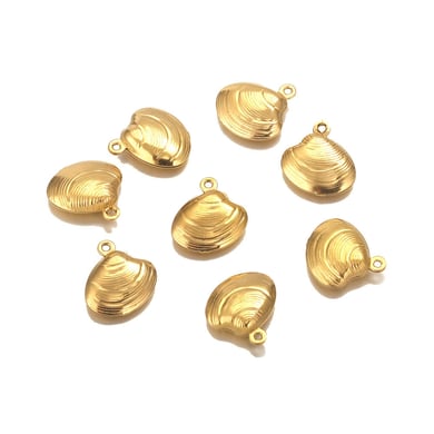1 Paar Simple Series Casual Turtle 18 Karat vergoldete Damenanhänger h5 Bild4