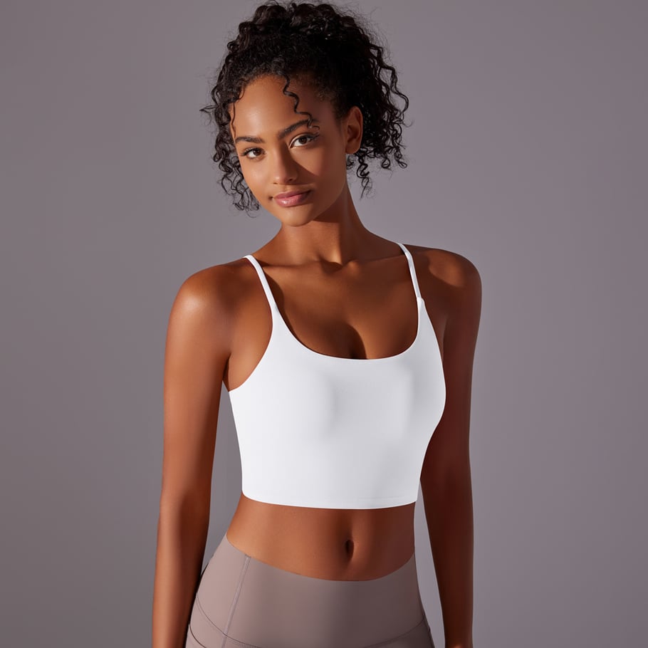 1 Piece Solid Color High Elasticity Sports Bra Women's Sport & Outdoor Clothing Picture7