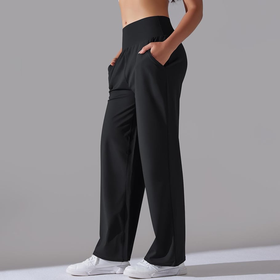 1 Piece High Waisted Comfortable and Super Elastic  Women's Sports  Casual Pants Picture9