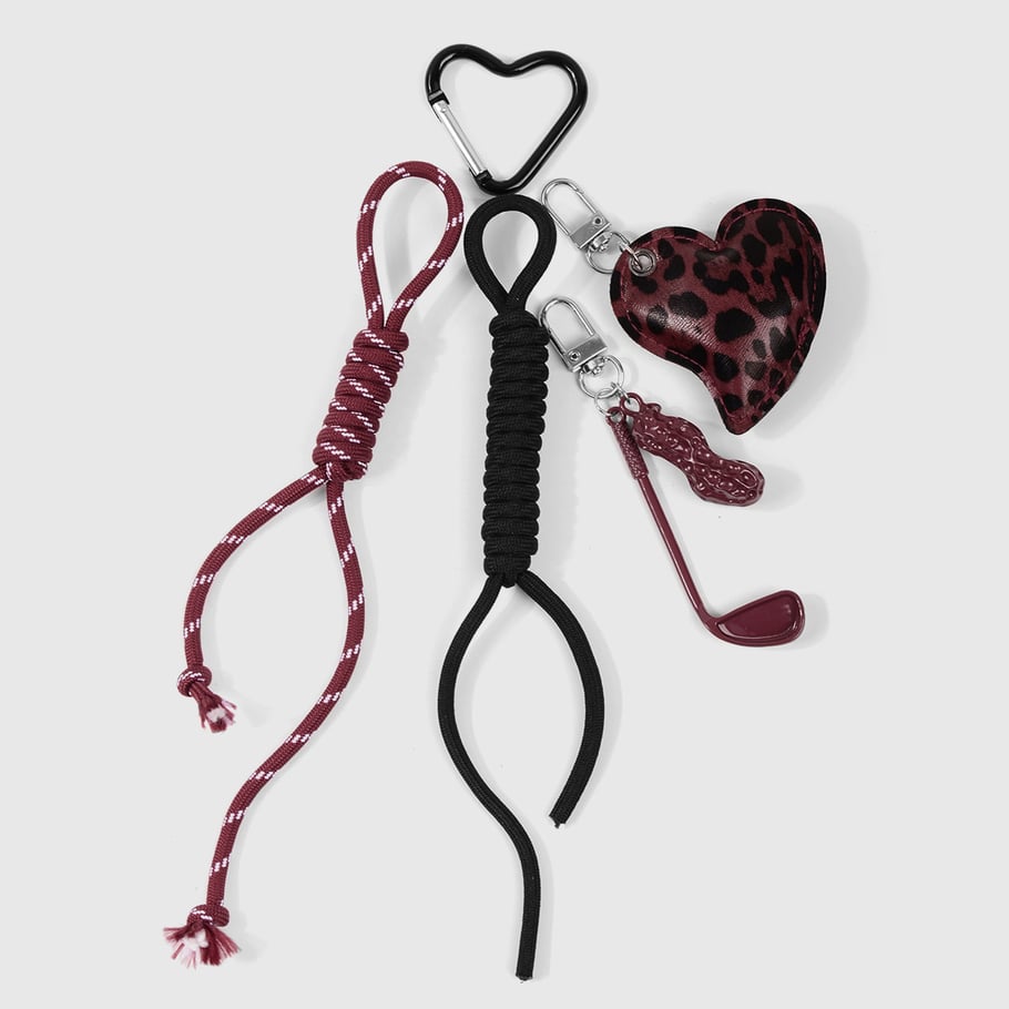 1 Piece Simple Series Retro Heart Alloy Women's Bag Charms Picture3