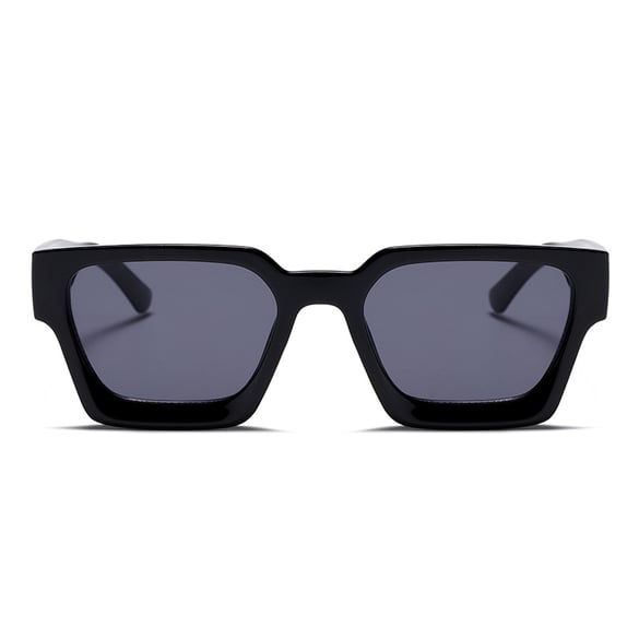 1 Pair Wide Brimmed Stylish Versatile Leopard  Print Patchwork Women's Sunglasses