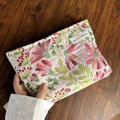 1 Stück Luxuriöse Serie Retro Flower Polyester Damentaschen h5 Bild9