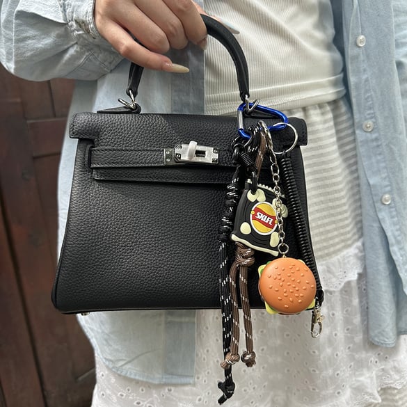 1 Piece Daily-style Woven Rope Car Keychain And Badminton Women's Bag Charms