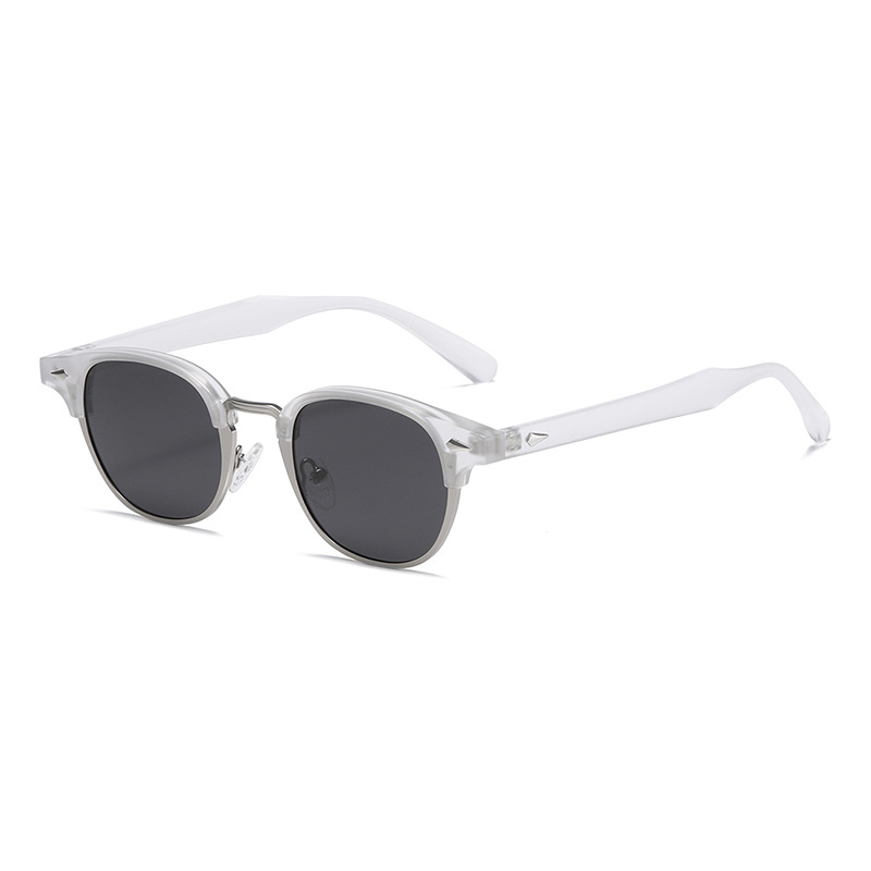 1 Piece Simple Series Retro Solid Color Plastic Women's Sunglasses Picture6